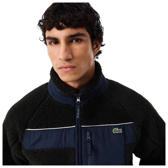 Lacoste Ανδρικό μπουφάν Block Sherpa Fleece Jacket